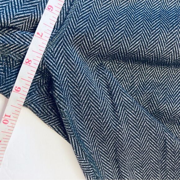 Lululemon Run: Inspire Crop II All‎ Luxtreme Size 6 Giant Herringbone Black - Picture 11 of 12